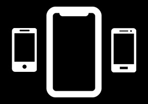 Phone and tablet icons